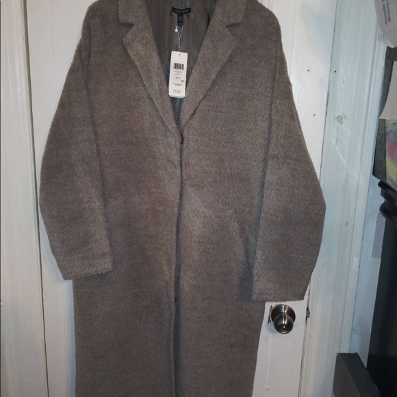 NEW! Eileen Fisher Alpaca Coat size XL - Picture 2 of 5